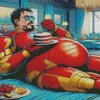 Fat Iron Man Diamond Painting