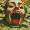 Drowning in Greed Diamond Painting