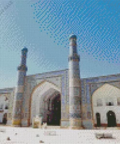 Herat Central Blue Mosque Diamond Painting