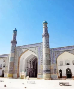 Herat Central Blue Mosque Diamond Painting