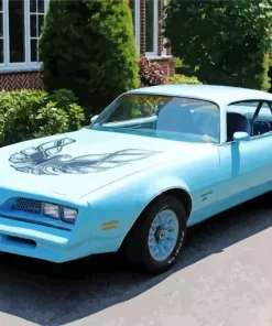 Light Blue 1977 Trans AM Diamond Painting