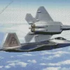 Lockheed Martin F22 Diamond Painting