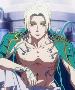 Lucifer Blue Exorcist Villain Diamond Painting