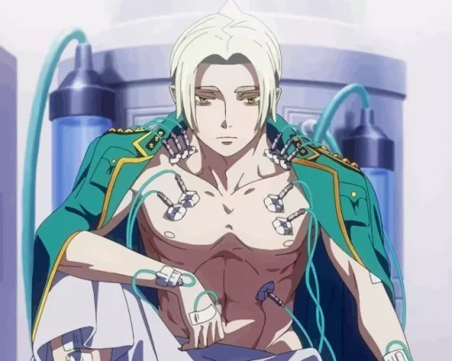 Lucifer Blue Exorcist Villain Diamond Painting