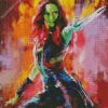 Marvel Gamora Diamond Painting