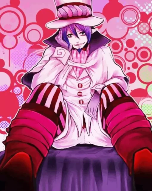 Mephisto Pheles Blue Exorcist Villain Diamond Painting