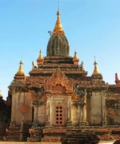 Old Bagan Myanmar Diamond Painting