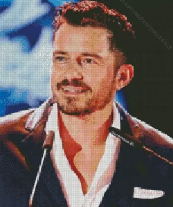 Orlando Bloom Diamond Painting