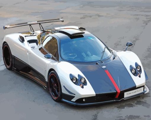 Pagani Zonda Diamond Painting