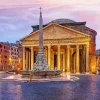 Pantheon Rome Diamond Painting