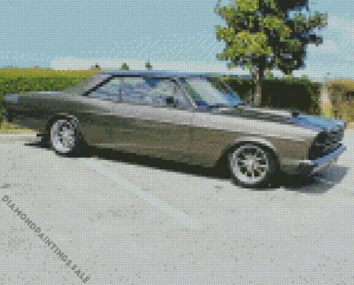 Rare 1966 Ford Galaxie Art Diamond Painting