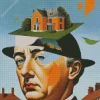 René Magritte Surrealism Art Diamond Painting