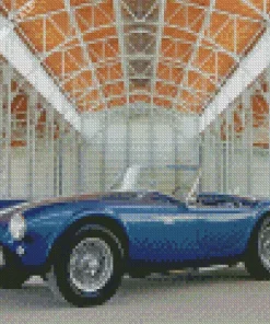 Shelby Blue AC Cobra Diamond Painting