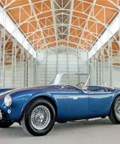Shelby Blue AC Cobra Diamond Painting