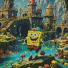 SpongeBob Diamond Painting