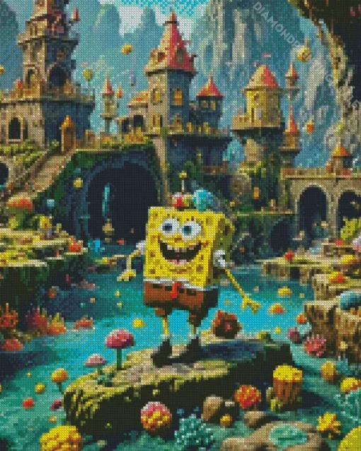SpongeBob Diamond Painting