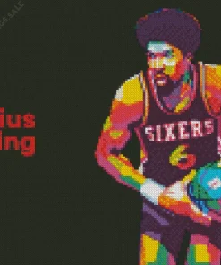 The Dr Julius Erving Diamond Painting