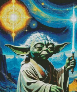 The Force is Universal Van Gogh Style Diamond Painting
