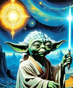 The Force is Universal Van Gogh Style Diamond Painting