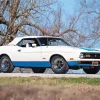 Vintage Blue And White Mustang Diamond Painting