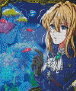 Violet Evergarden Anime Diamond Painting