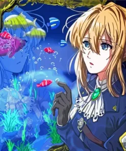 Violet Evergarden Anime Diamond Painting