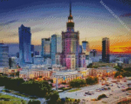 Warsaw Poland Diamond Painting