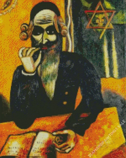 A Pinch Of Snuff By Marc Chagall Diamond Painting