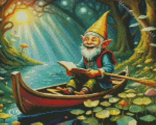 Aesthetic Elf Gnome Diamond Painting