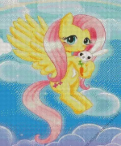 Aesthetic Fluttershy Unicorn Diamond Painting