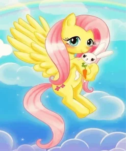 Aesthetic Fluttershy Unicorn Diamond Painting