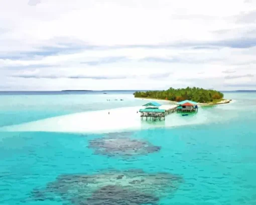 Balabac Island Diamond Painting