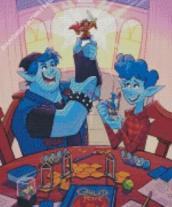 Barley And Ian Diamond Painting