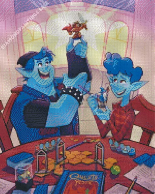 Barley And Ian Diamond Painting
