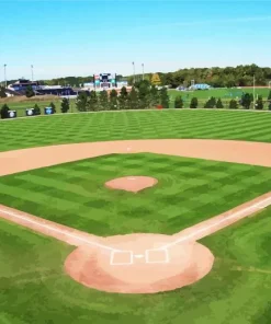 Baseball Field Diamond Painting