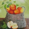 Basket of Apples Diamond Painting