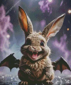 Bat And Bunny Diamond Painting