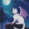Bat And Cat Diamond Painting