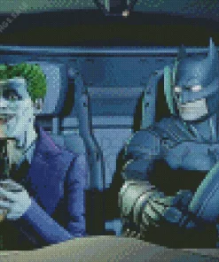 Batman And Joker Diamond Painting