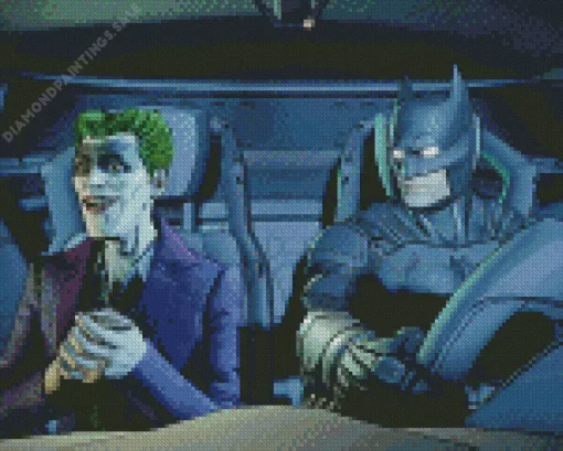 Batman And Joker Diamond Painting
