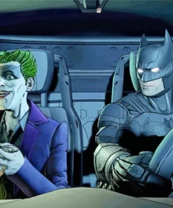 Batman And Joker Diamond Painting