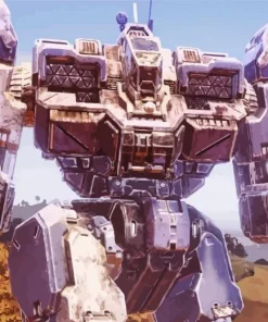 Battletech Video Game Diamond Painting