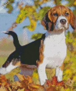 Beagle Hound Dog Diamond Painting