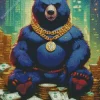 Bear Gangster Diamond Painting
