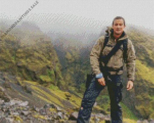 Bear Grylls Diamond Painting