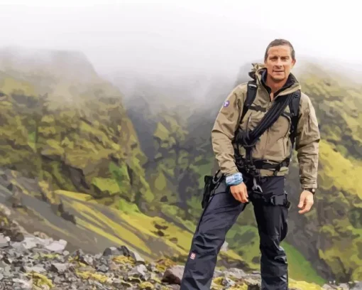 Bear Grylls Diamond Painting