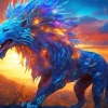 Beast Lion Diamond Painting