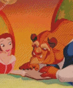 Beast Reading Diamond Painting