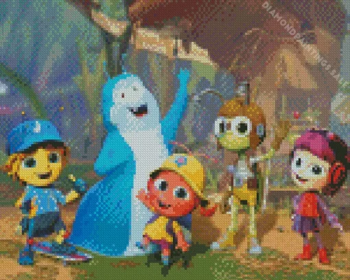 Beat Bugs Animated Serie Diamond Painting