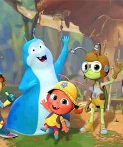 Beat Bugs Animated Serie Diamond Painting